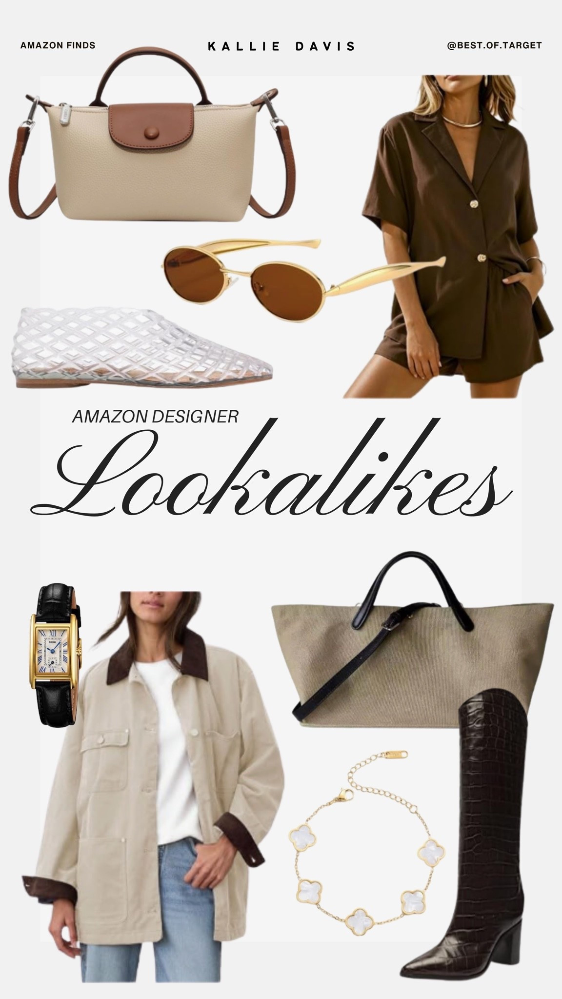 Only the best designer lookalikes💸✨

#LTKsummer #LTKgiftguide #LTKdatenight