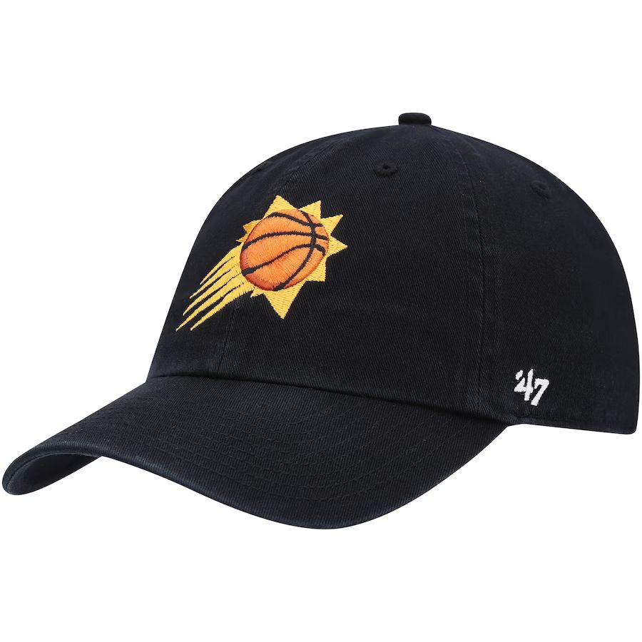 Phoenix Suns '47 Team Clean Up Adjustable Hat - Black | Lids