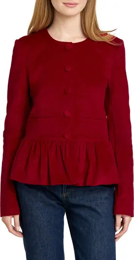 WAYF Charlie Peplum Jacket | Nordstrom | Nordstrom