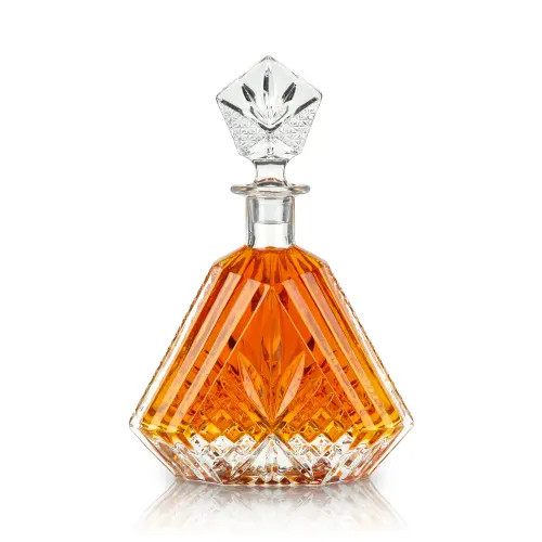 Viski Admiral Crystal Irish Cut Whiskey Decanter in Clear at Nordstrom | Nordstrom