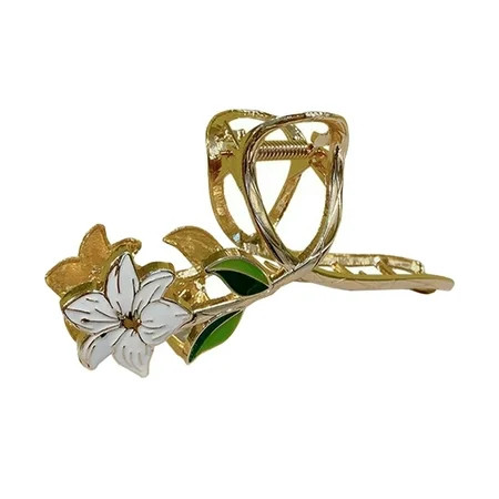 Shuzyun Clearance Sale Face Washing Non Slip Flower Shape Summer Fall Party Metal Claw Women Hair Cl | Walmart (US)