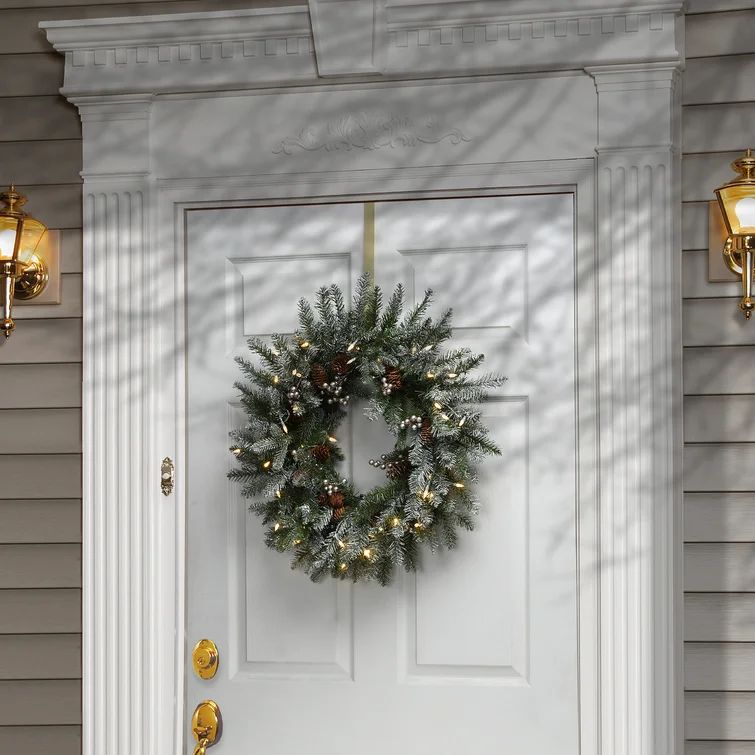 Faux Lighted Wreath | Wayfair North America