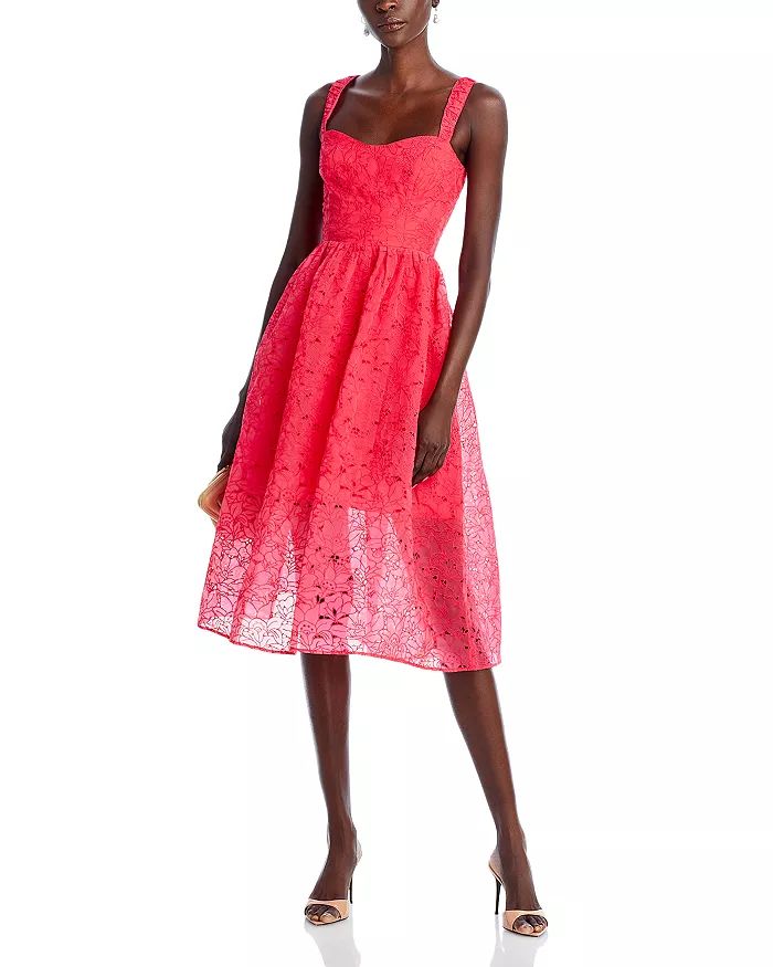 Sleeveless Lace Midi Dress | Bloomingdale's (US)