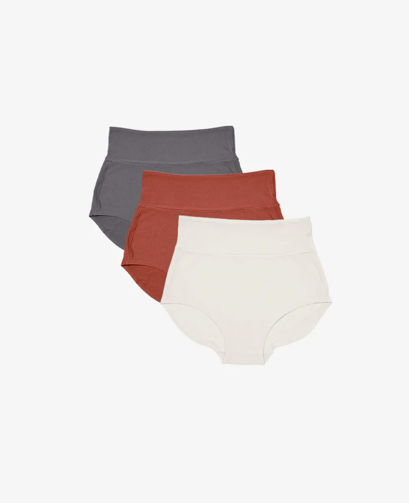 Bodily All-In Panty 3-Pack for Postpartum & C-Sections | Bodily