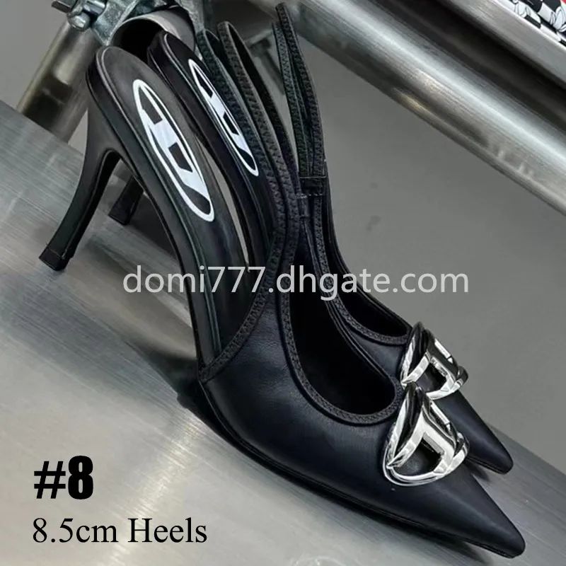 DUPE Cha-nel Ver-sace Fashion Women's Heels with Box Balen-ciaga Di-or Real Letaher High Heels Sa... | DHGate