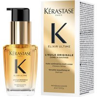 Kérastase Elixir Ultime Hair Oil L'Huile Originale, For All Hair Types with Argan Oil & Heat Protection 30ml | Look Fantastic (UK)