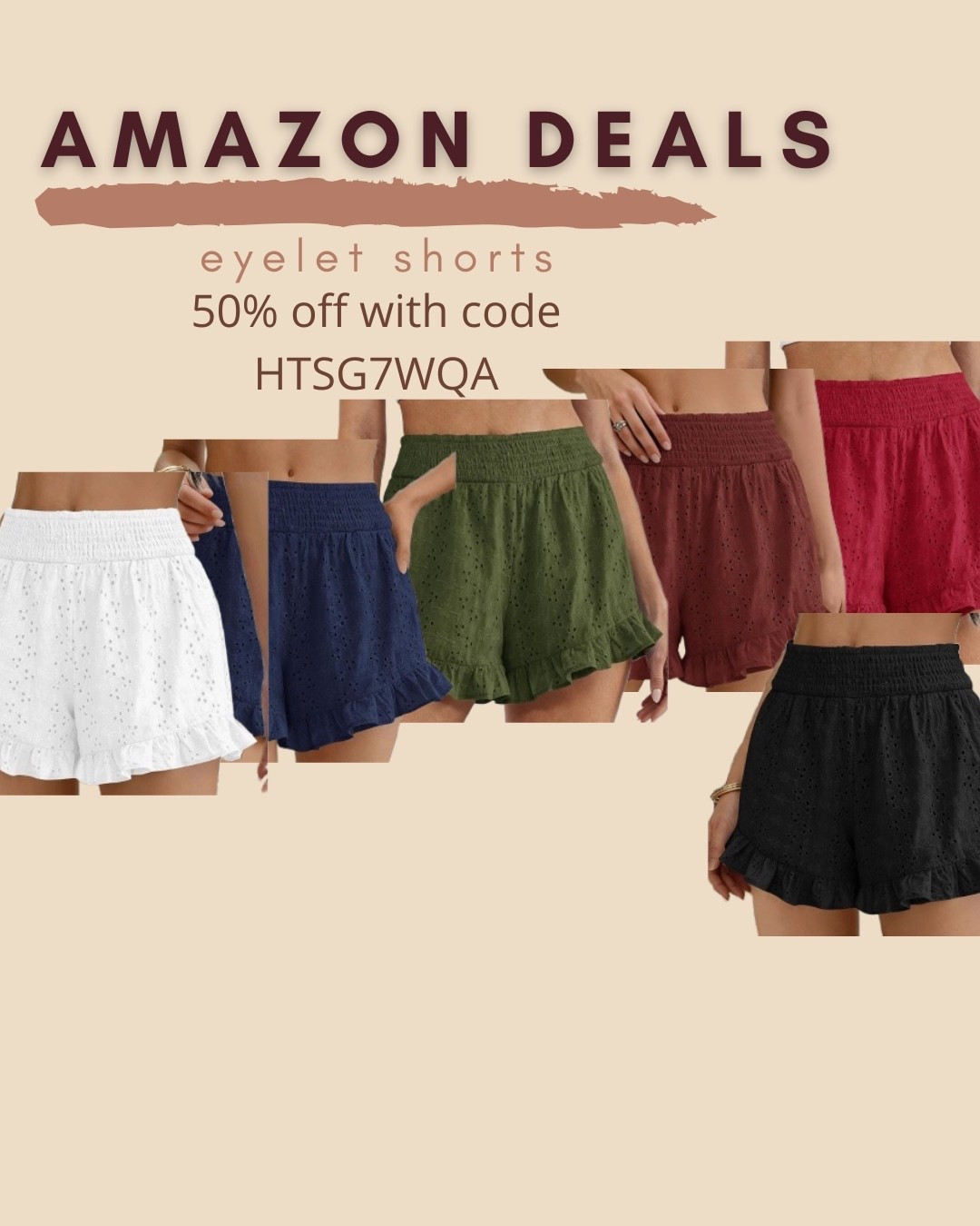 $15 ends 5/17

Amazon fashion
Amazon deals
Eyelet shorts

#LTKSaleAlert