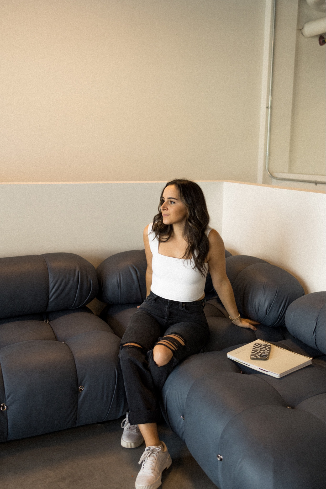 Loved this outfit for a branding shoot! 

Jeans: 26 
Top: Small

#LTKworkwear #LTKstyletip