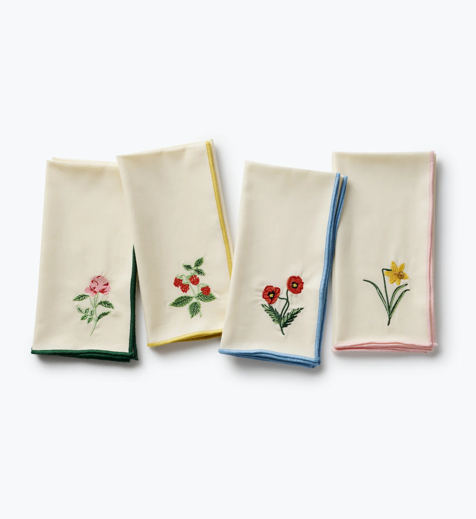 Cotton Napkin Set - Garden Study | Rifle Paper Co.