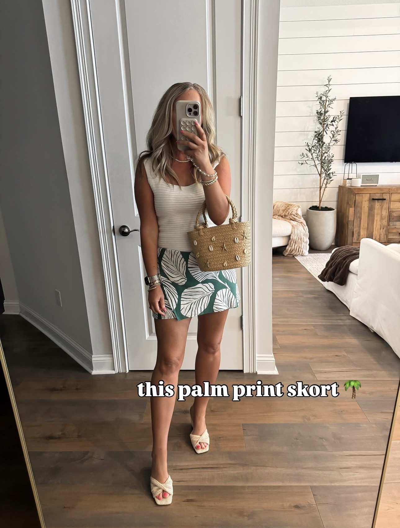 The perfect vacation look at affordable finds! Palm print skort is sooo cute!

Target new arrivals, spring style, summer fashion, resort wear, vacation outfits, beach style, cruise fashion, tropical vibes, warm weather outfits, effortless style, breezy fabrics, lightweight outfits, chic vacation looks, poolside style, coastal fashion, island aesthetic, travel wardrobe, getaway outfits, summer essentials, vacation ready, target style, target finds, what I wore, 2026 

 #LTKootd #LTKSeasonal #LTKTravel