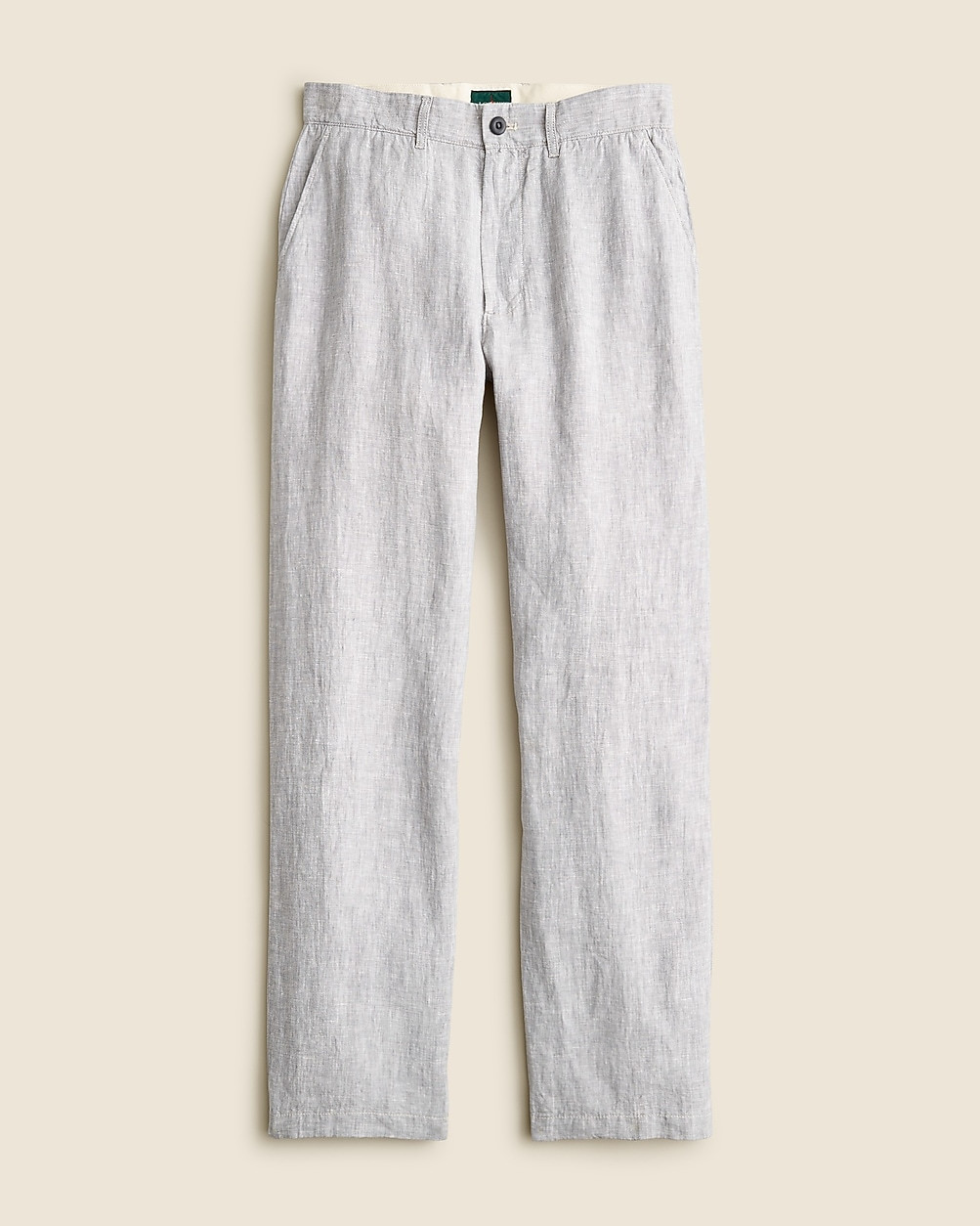 Classic-fit linen trouser | J. Crew US