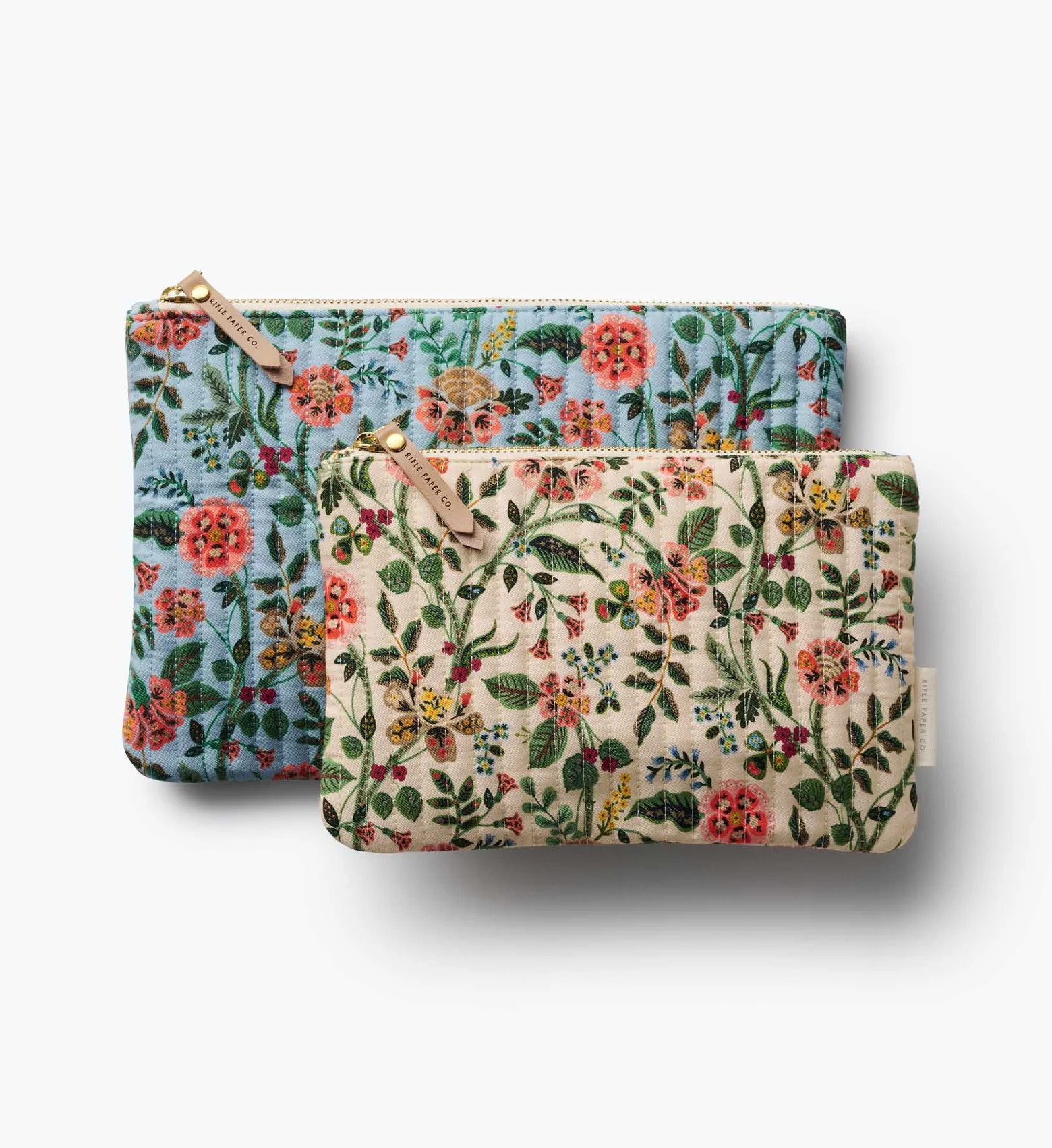 Quilted Pouch Set - Ditsy Dahlia | Rifle Paper Co.