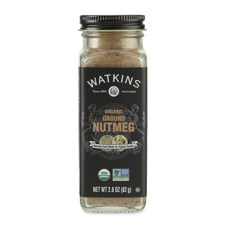 Watkins Gourmet Organic Spice Jar, Ground Nutmeg, 2.8 oz - Walmart.com | Walmart (US)