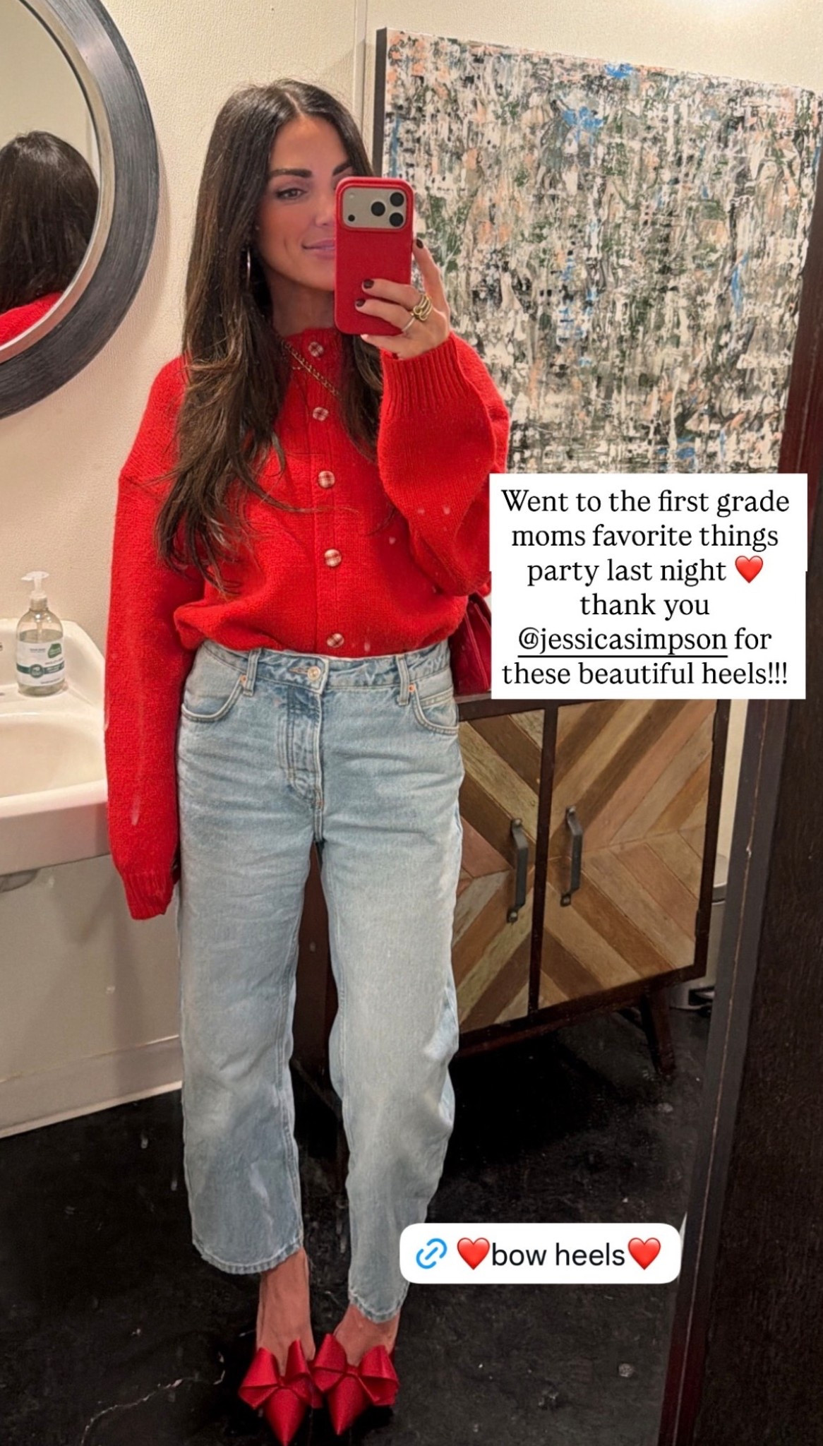 Went to the first grade moms favorite thing party last night ❤️ These gorgeous bow heels are perfect for the holiday season and under $100!

#LTKFindsUnder100 #LTKootd #LTKHoliday