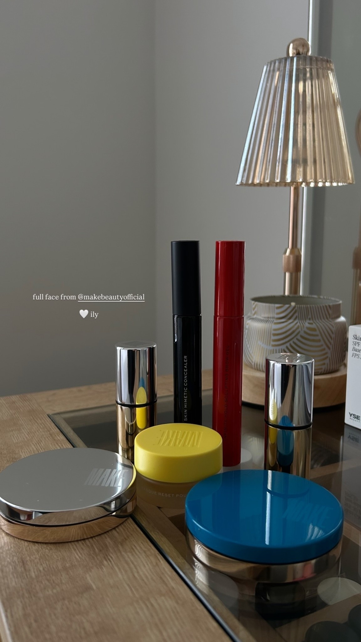 full face from @makebeautyofficial 

🤍 ily