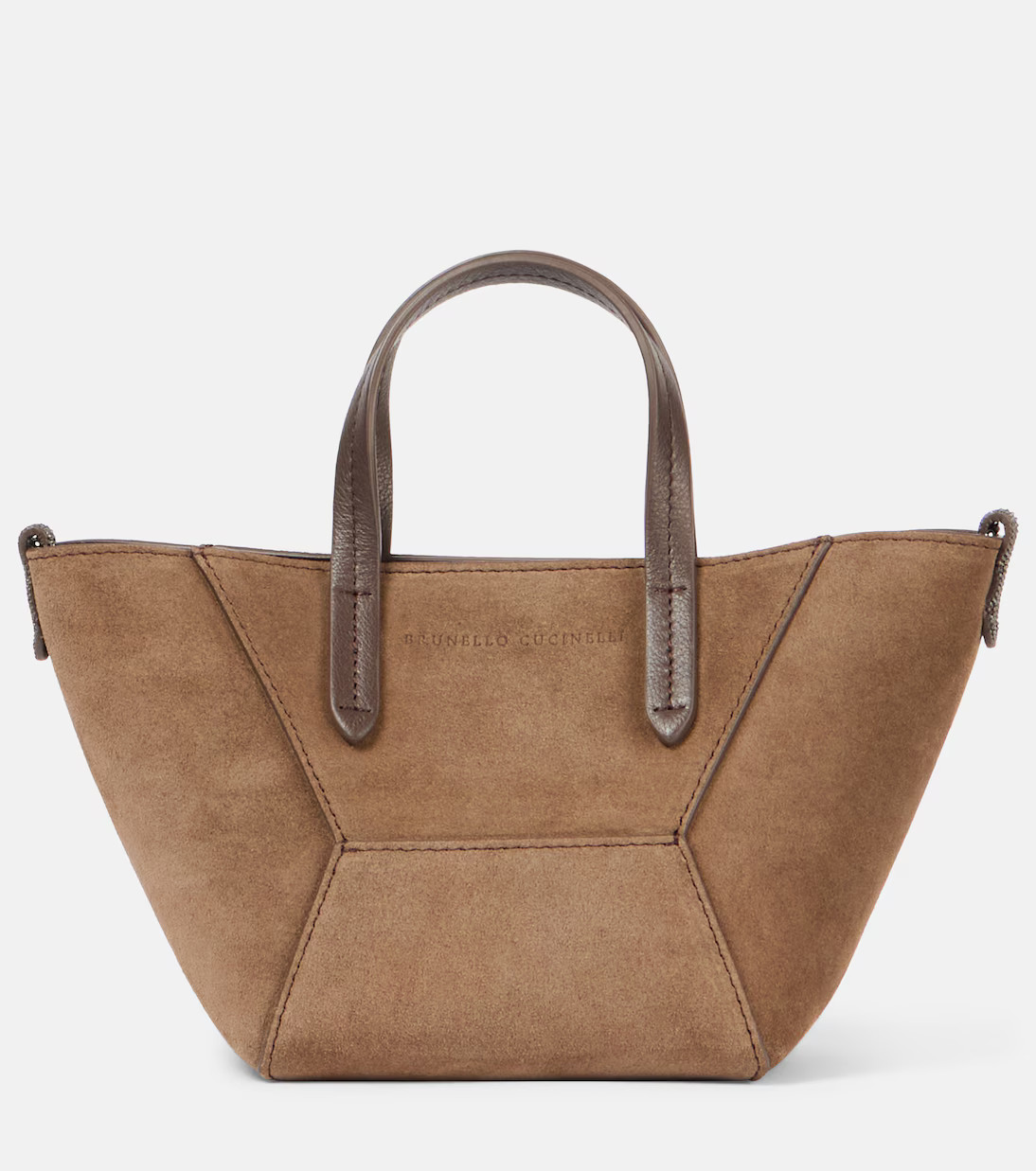 BC Duo Mini Monili suede tote bag | Mytheresa (INTL)