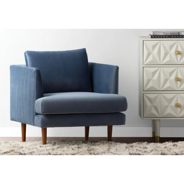32" W Velvet Armchair | Wayfair North America