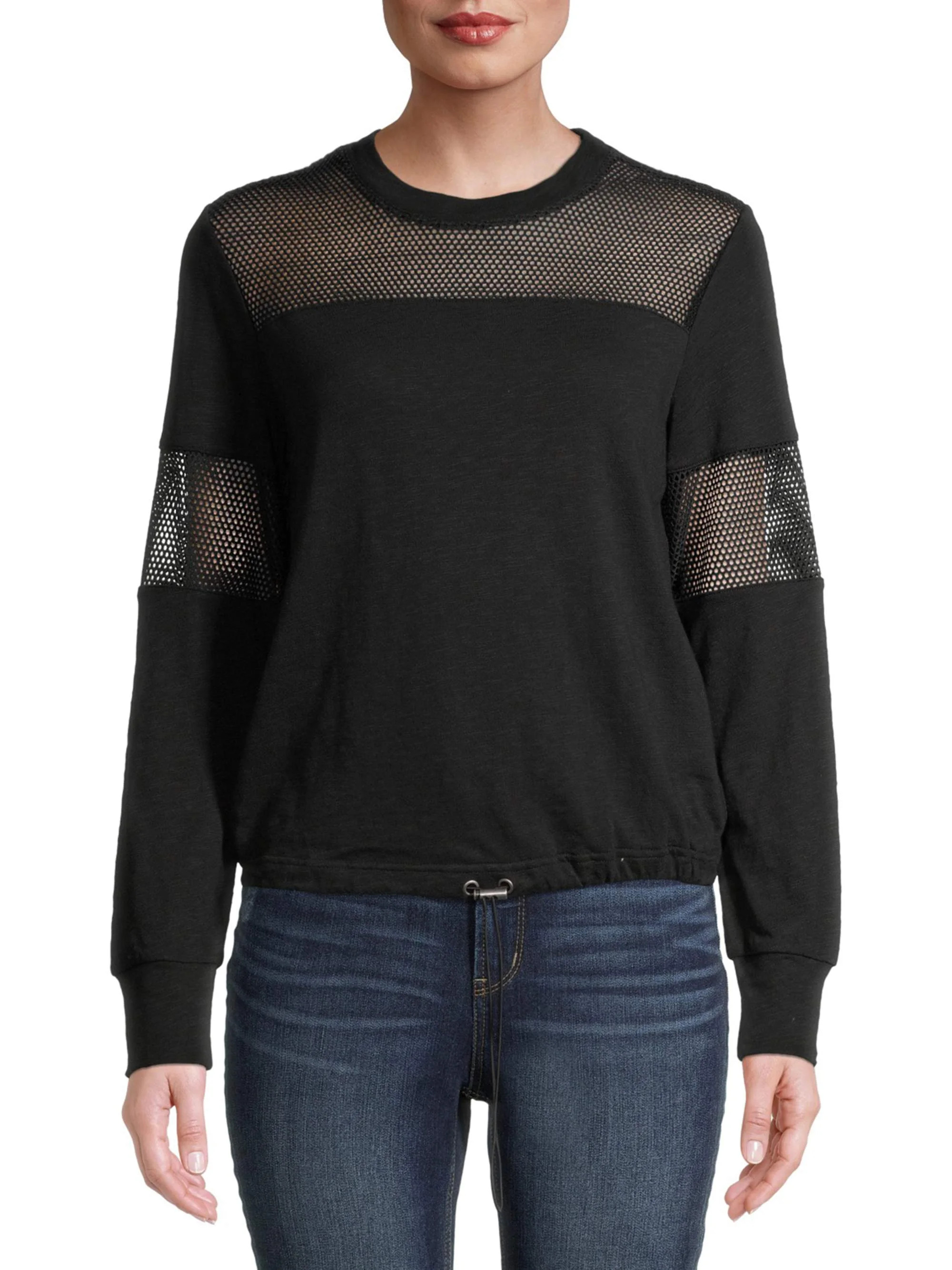 No Boundaries Juniors' Cinched Waist Top | Walmart (US)