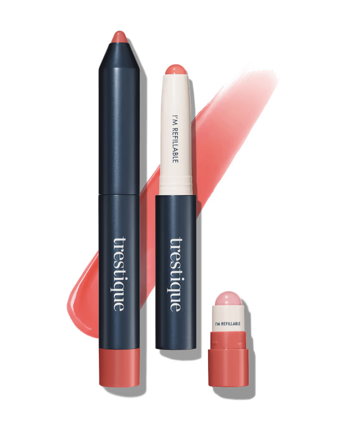 Shiny Lip Crayon + Primer | Trestique