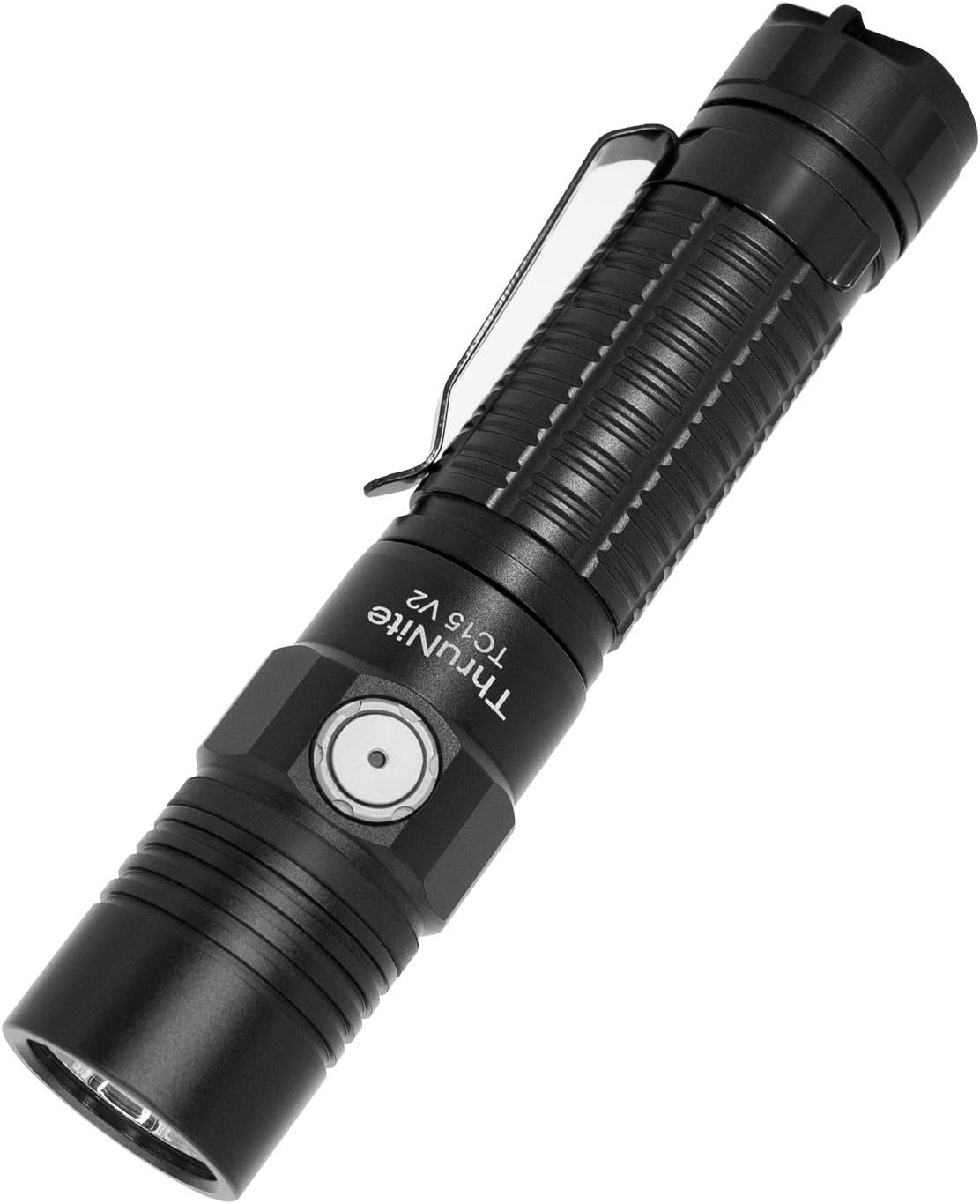 ThruNite TC15 2300 High Lumens Ultra-Bright Flashlight, USB Rechargeable NW LED Handheld Flashlig... | Amazon (US)