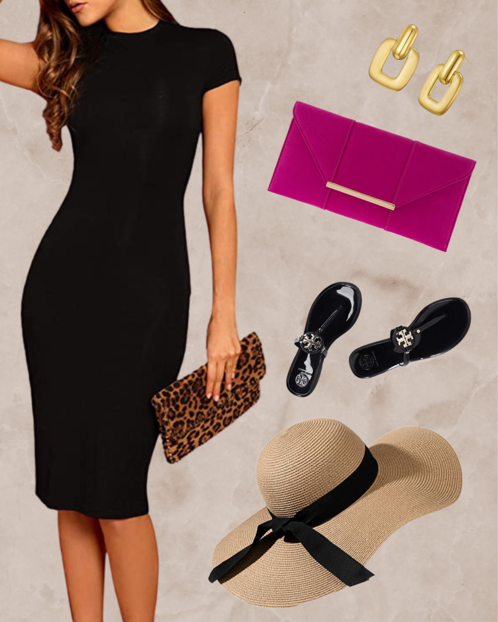 Summer time night out

Evening wear, summer style, casual, midi dress, clutch purse, Tory Burch, flip flops, jewelry, earrings, Sun hat, beach wear, women’s clothes, clothing, night out, cruise, night wear, floppy hat

#LTKstyletip #LTKFestival #LTKunder100