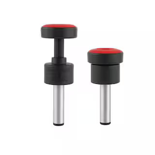 Stainless Steel 2-in-1 Vacuum Wine Stopper with Built-in Pump and Date Marker, Wine Sealer Corks for Freshness, Set of 2 | The Home Depot