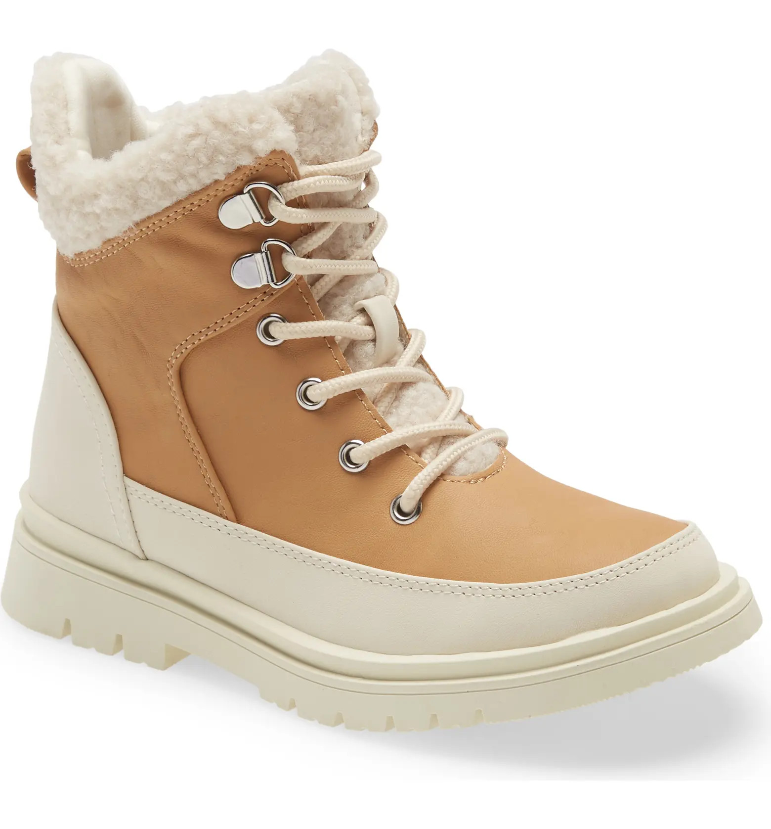 Treasure & Bond Treasure & Bound Naomi Cozy Faux Shearling Lined Hiking Boot | Nordstrom | Nordstrom