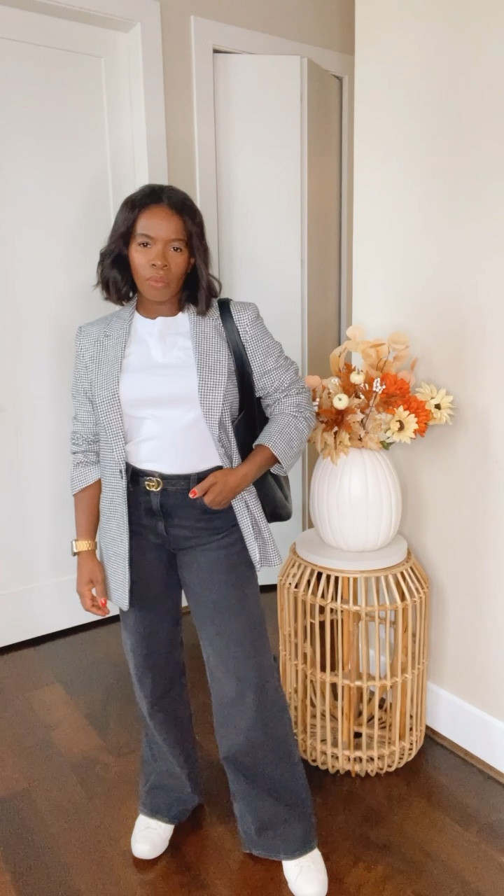 Blazer + denim look

#LTKstyletip #LTKover40 #LTKSeasonal