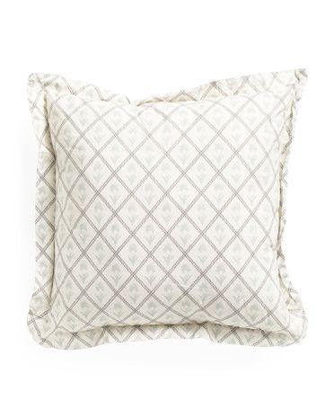20x20 Block Printed Pillow | Marshalls
