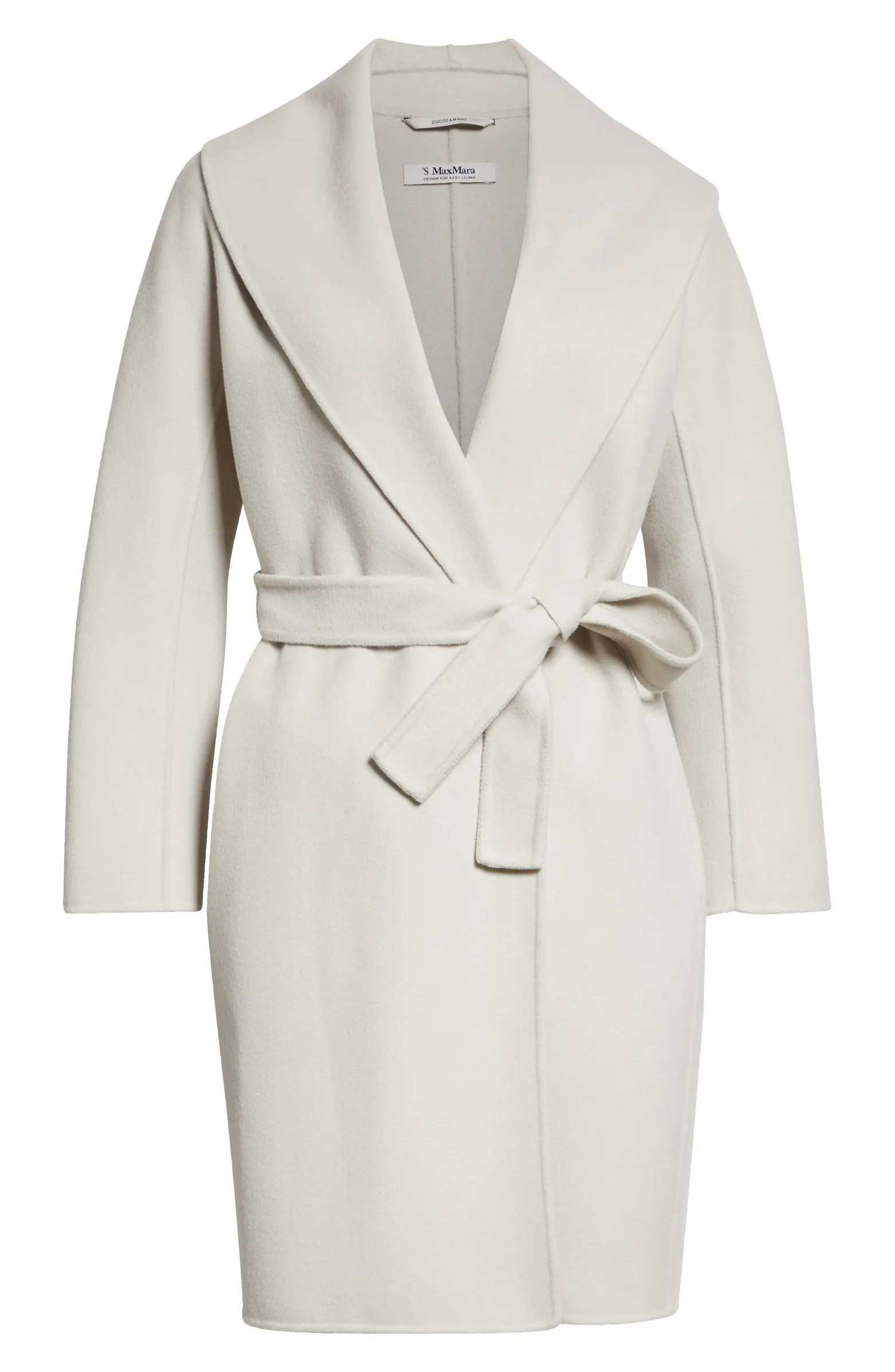 Messi Virgin Wool Belted Coat | Nordstrom