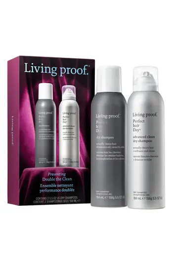 Living proof® Presenting Double the Clean - Dry Shampoo Kit $63 Value in Purple at Nordstrom Rack | Nordstrom Rack