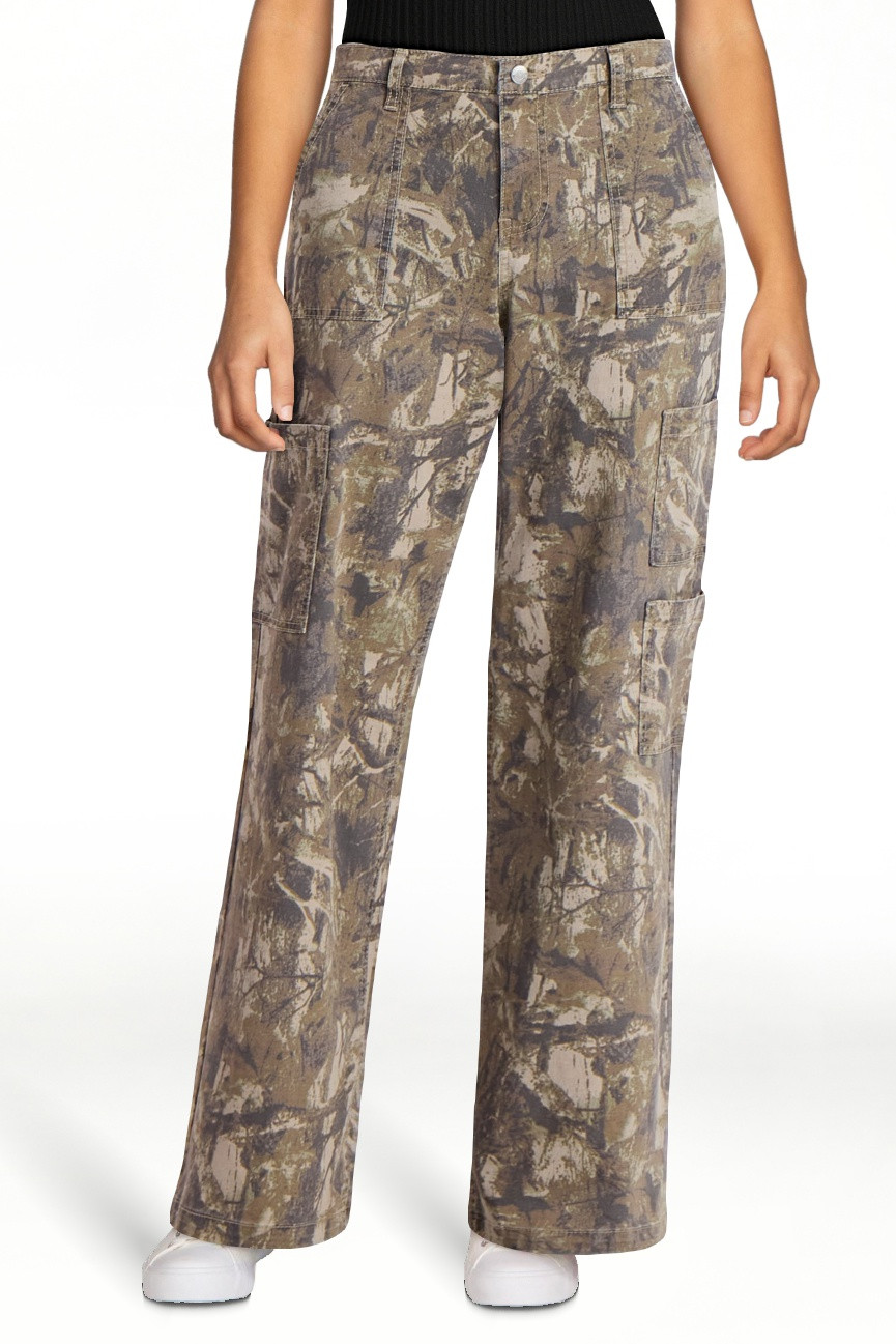 No Boundaries Women's Wide Leg Cargo Pants, 31.5" Inseam, Sizes XXS-4X | Walmart (US)