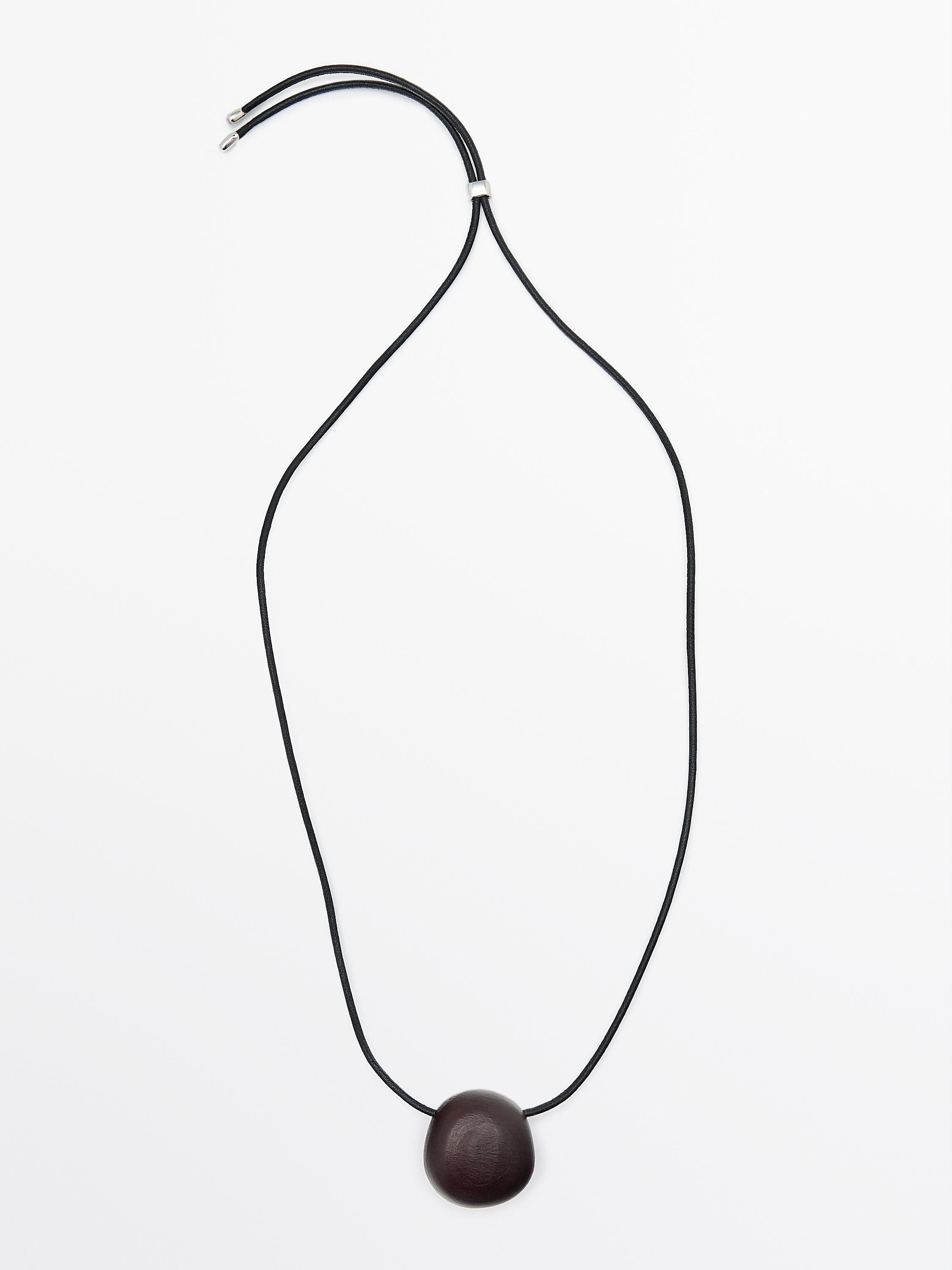 Wooden ball pendant | Massimo Dutti UK