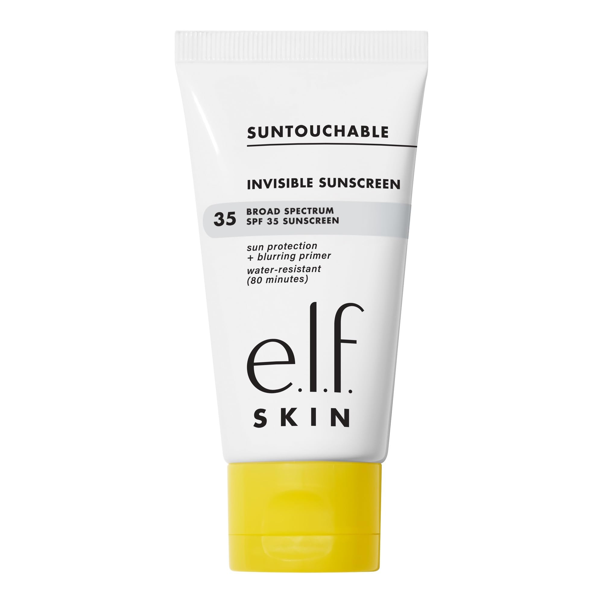 e.l.f. SKIN Suntouchable Invisible SPF 35, Lightweight, Gel-based Sunscreen For A Smooth Complexi... | Amazon (US)