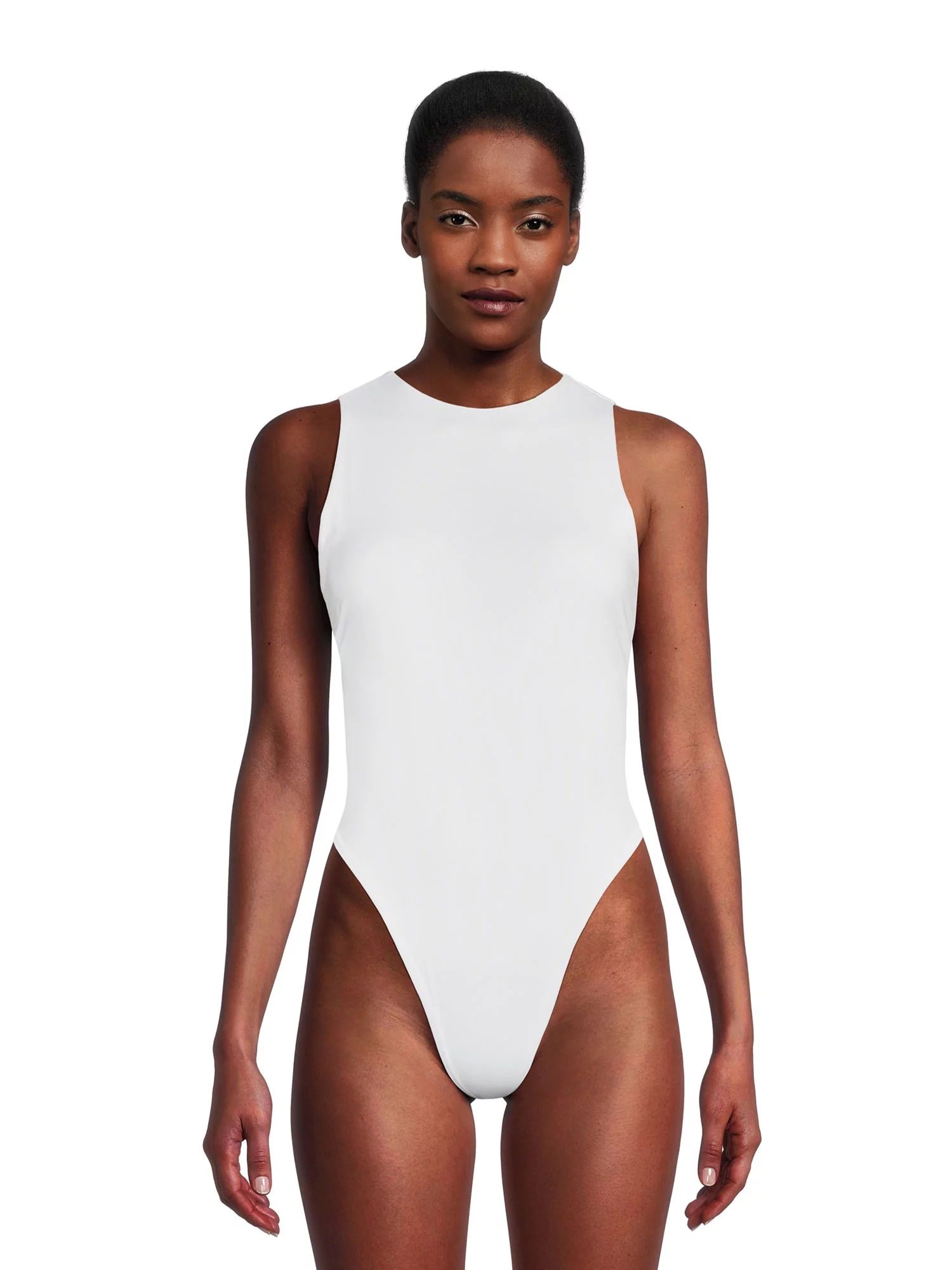 Madden NYC Women's High Neck Bodysuit | Walmart (US)