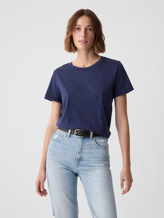 Organic Cotton Vintage Crewneck T-Shirt | Gap (US)