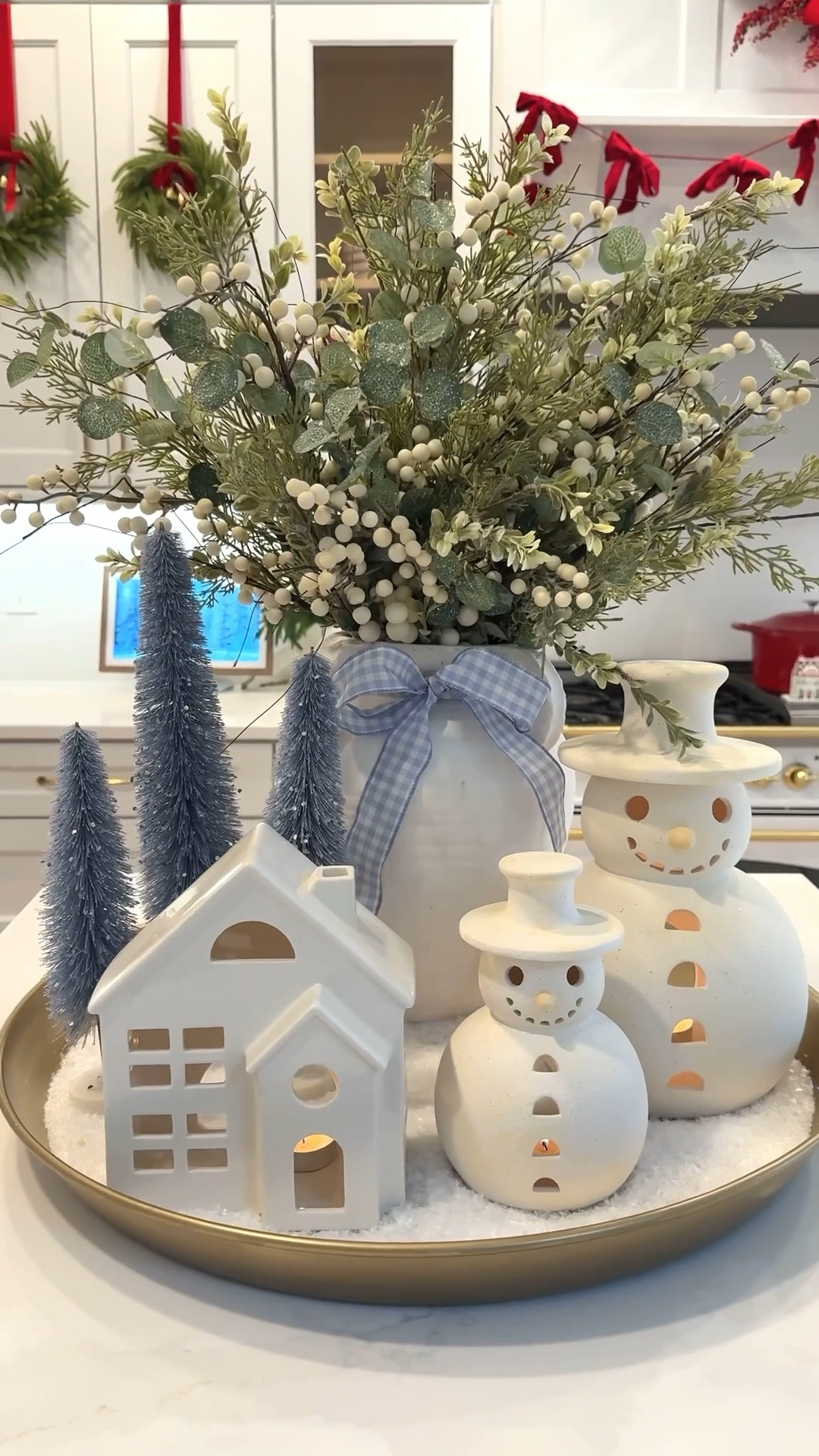 Winter centerpiece 

#LTKHome #LTKSaleAlert #LTKSeasonal
