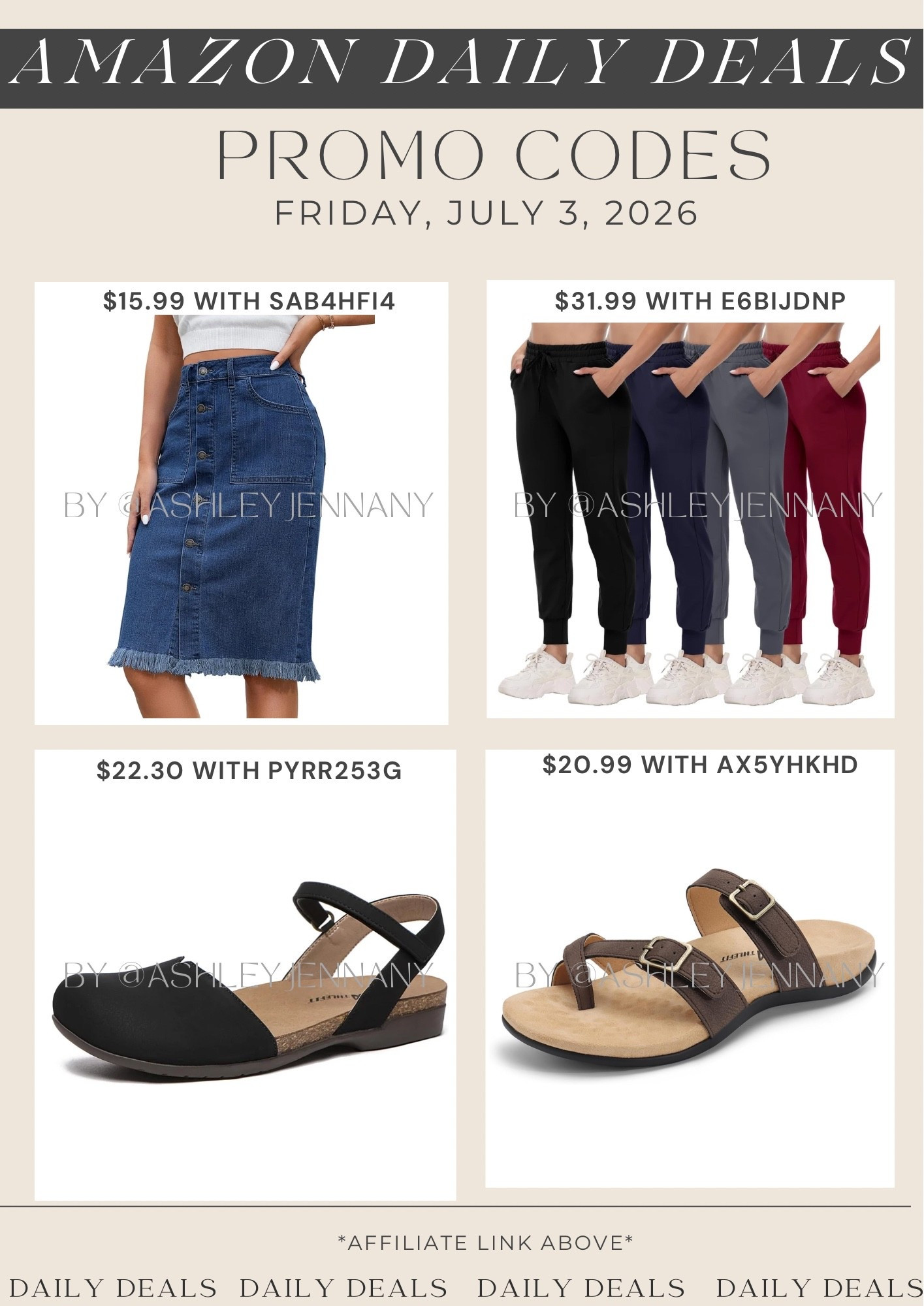 Amazon deals

#LTKSaleAlert #LTKMidsize #LTKootd