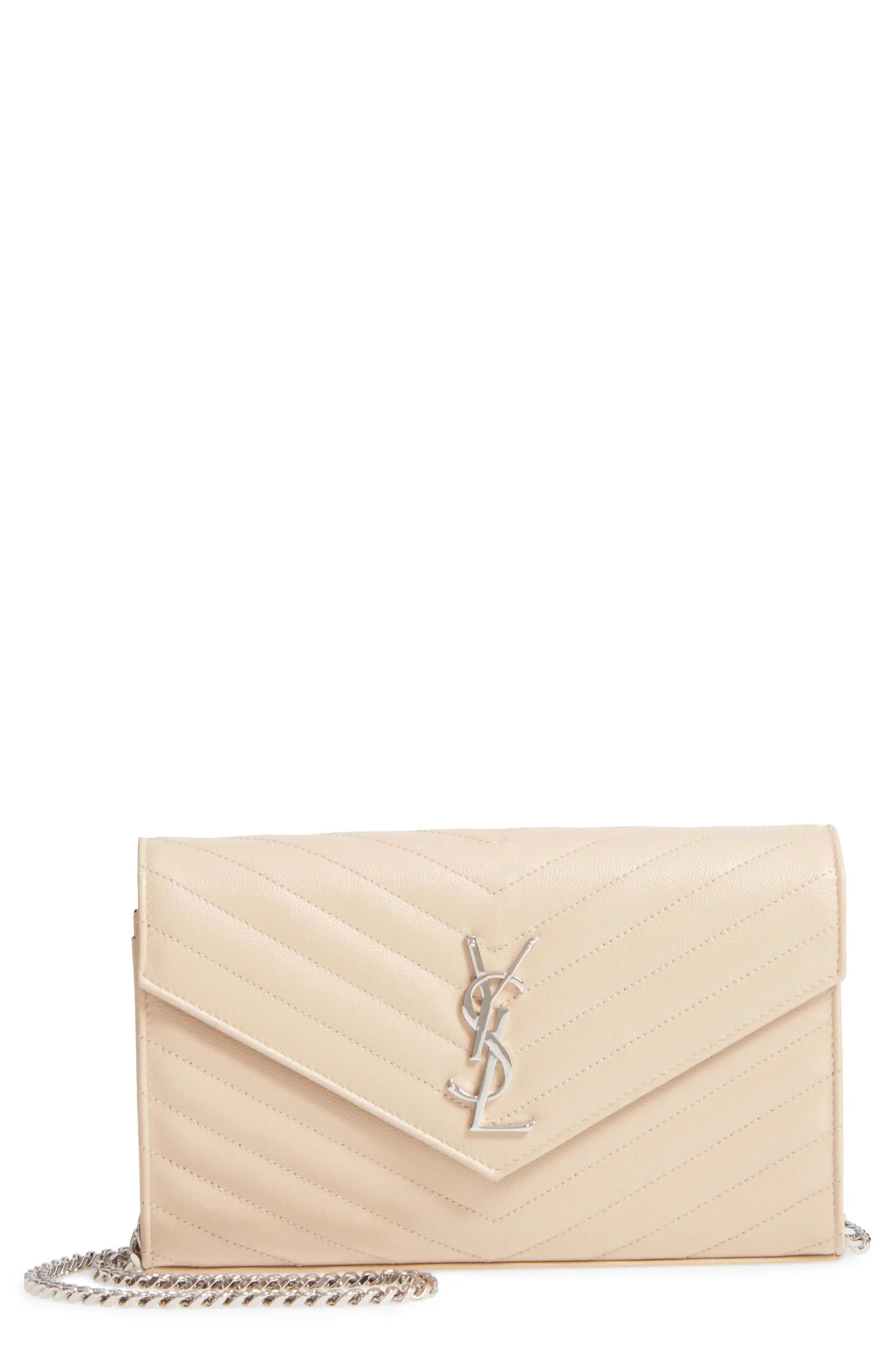 'Monogram' Wallet on a Chain | Nordstrom