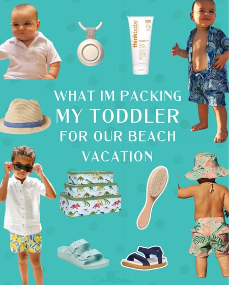 Toddler beach vacation outfits & packing list must-haves! #toddlerboy #familytravel 

#LTKkids #LTKtravel #LTKfamily