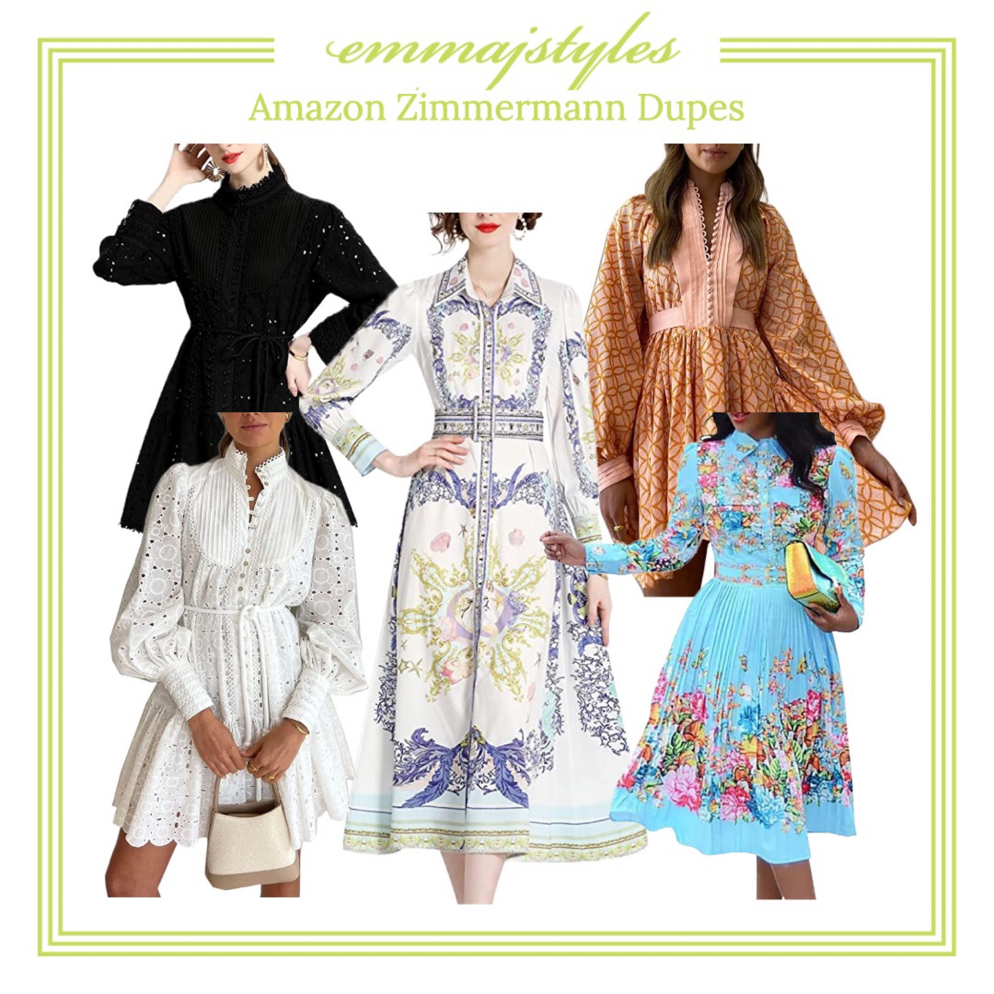 Some of my favorite
Zimmerman dupes from Amazon!

Zimmermann / Zimmermann dupe / Dress / Floral dress / Summer dress / Preppy dress / Amazon / Designer dupe

#LTKunder50 #LTKstyletip #LTKunder100