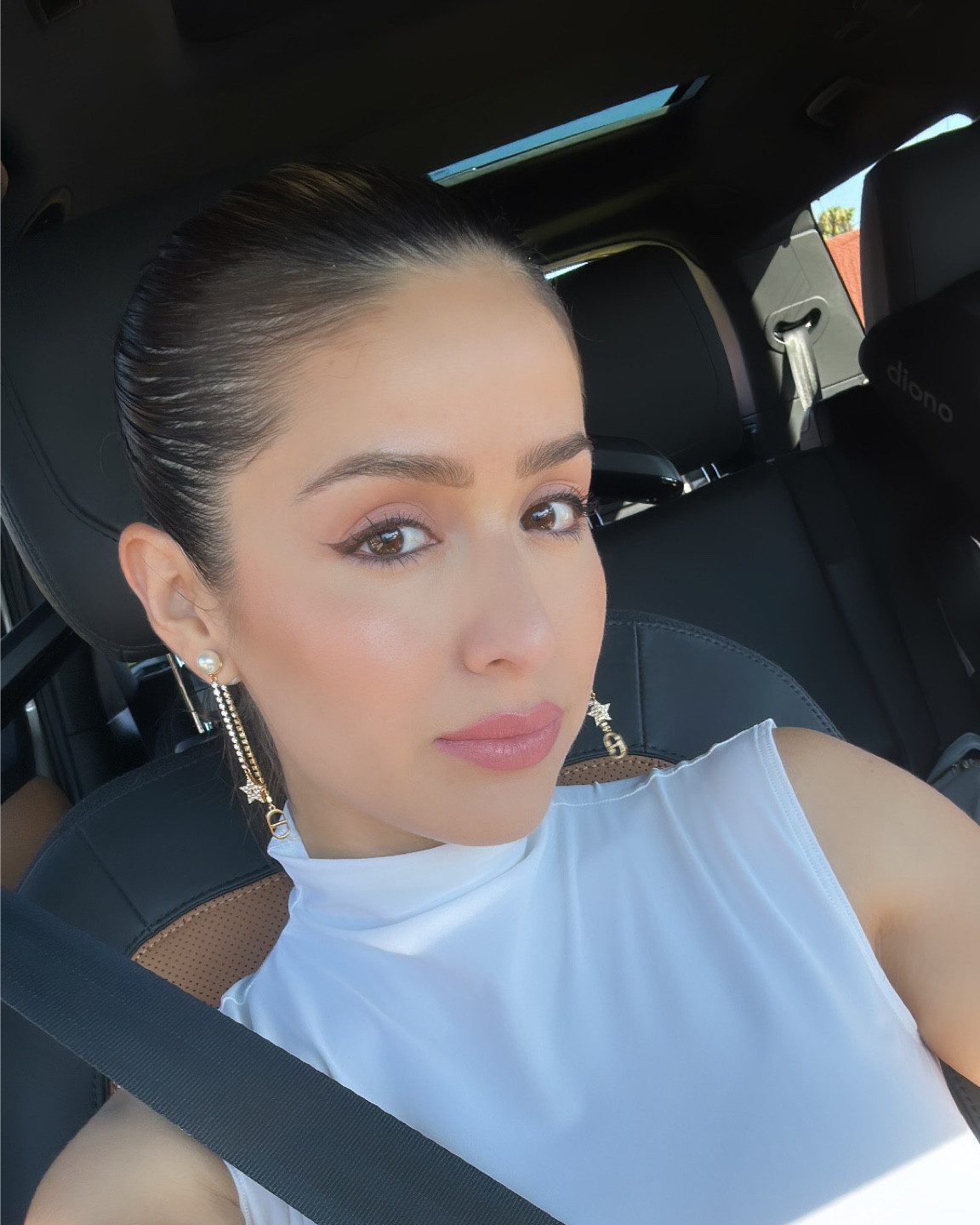 My favorite type of hair and makeup for date night, a slicked ponytail & soft+ natural makeup look using Rare Beauty products 🤍 Cristal Valdes 

#LTKbeauty #LTKstyletip