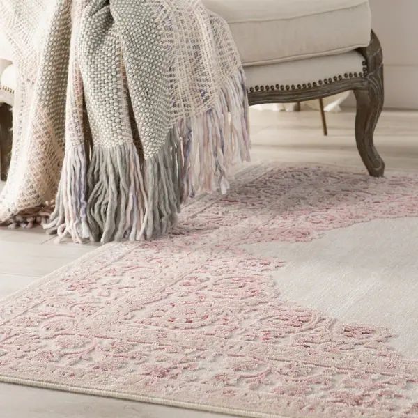 Copper Grove Pascal Medallion Area Rug - Overstock - 20133269 | Bed Bath & Beyond