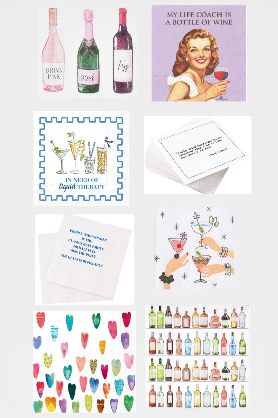 Cute cocktail napkins!

#LTKHome #LTKParties #LTKGiftGuide