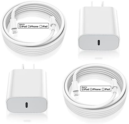 Amazon.com: ETL Certified iPhone 11 12 13 14 Fast Charger,20W Apple Fast Charger with USB C to Li... | Amazon (US)