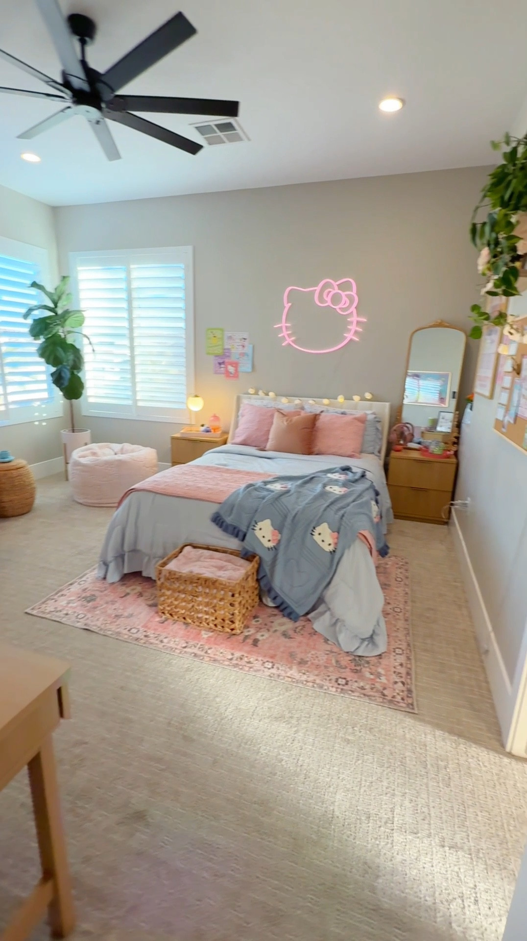 This room got a major makeover, and I’m obsessed with how it turned out! My tween daughter loves all things Hello Kitty, so I wanted to bring in her favorite character without making it feel over-the-top. The result? A dreamy, pastel-perfect space where she can hang out, listen to music, read, and just chill. 💕
From the cutest decor finds to stylish furniture picks, everything came together to create a space that feels fun, cozy, and classic with just the right touch of Hello Kitty magic! 🌸

#LTKHome #LTKKids #LTKFamily