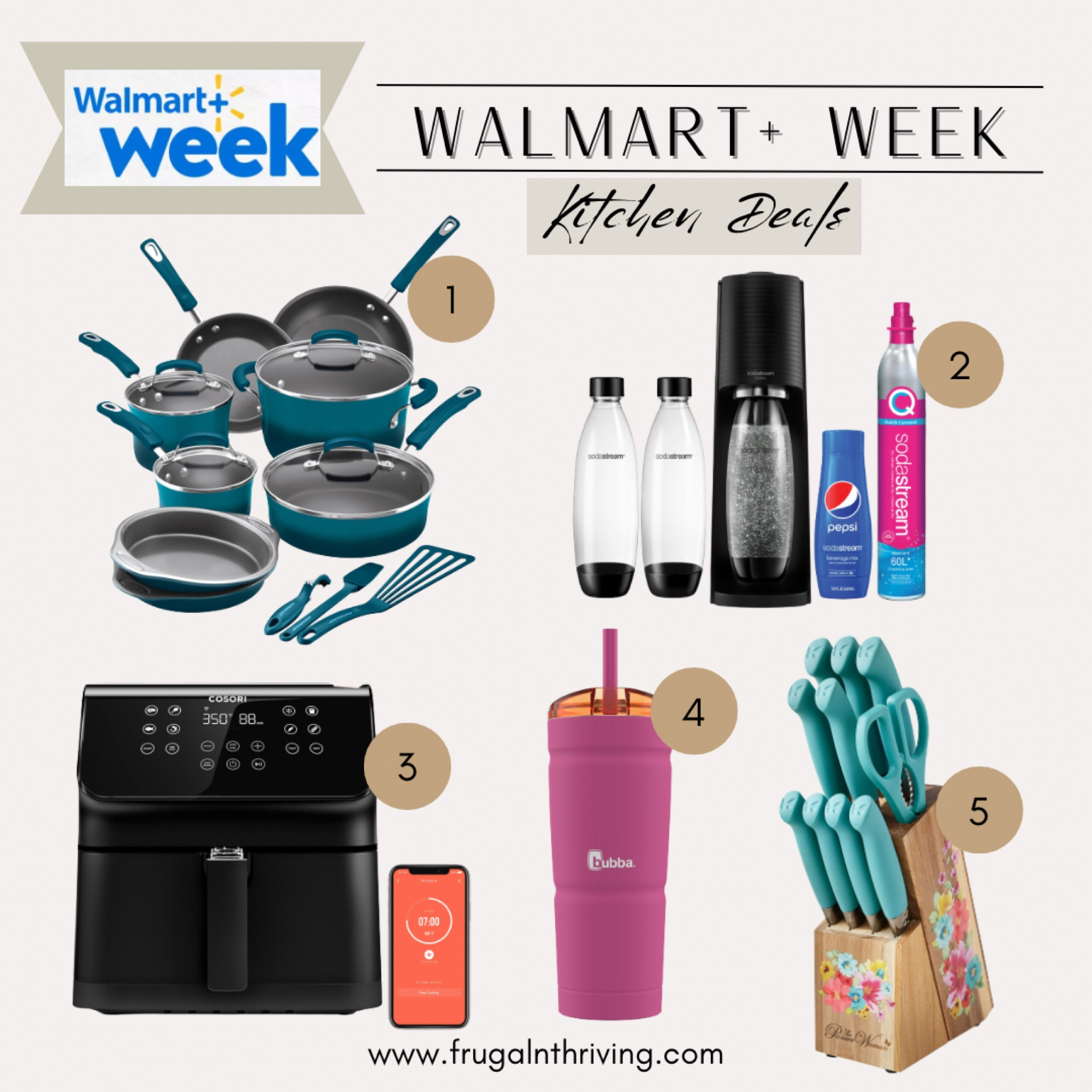 Shop kitchen deals during Walmart+ Week!!

#walmart #kitchenanddining #summersales

#LTKSeasonal #LTKsalealert #LTKhome