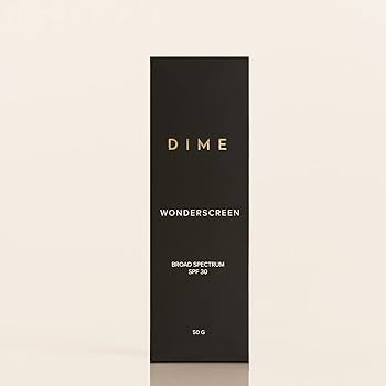 DIME Beauty Wonderscreen SPF 30, Clean, Mineral Face Sunscreen, Non-Whitening and Reef Safe Sunsc... | Amazon (US)