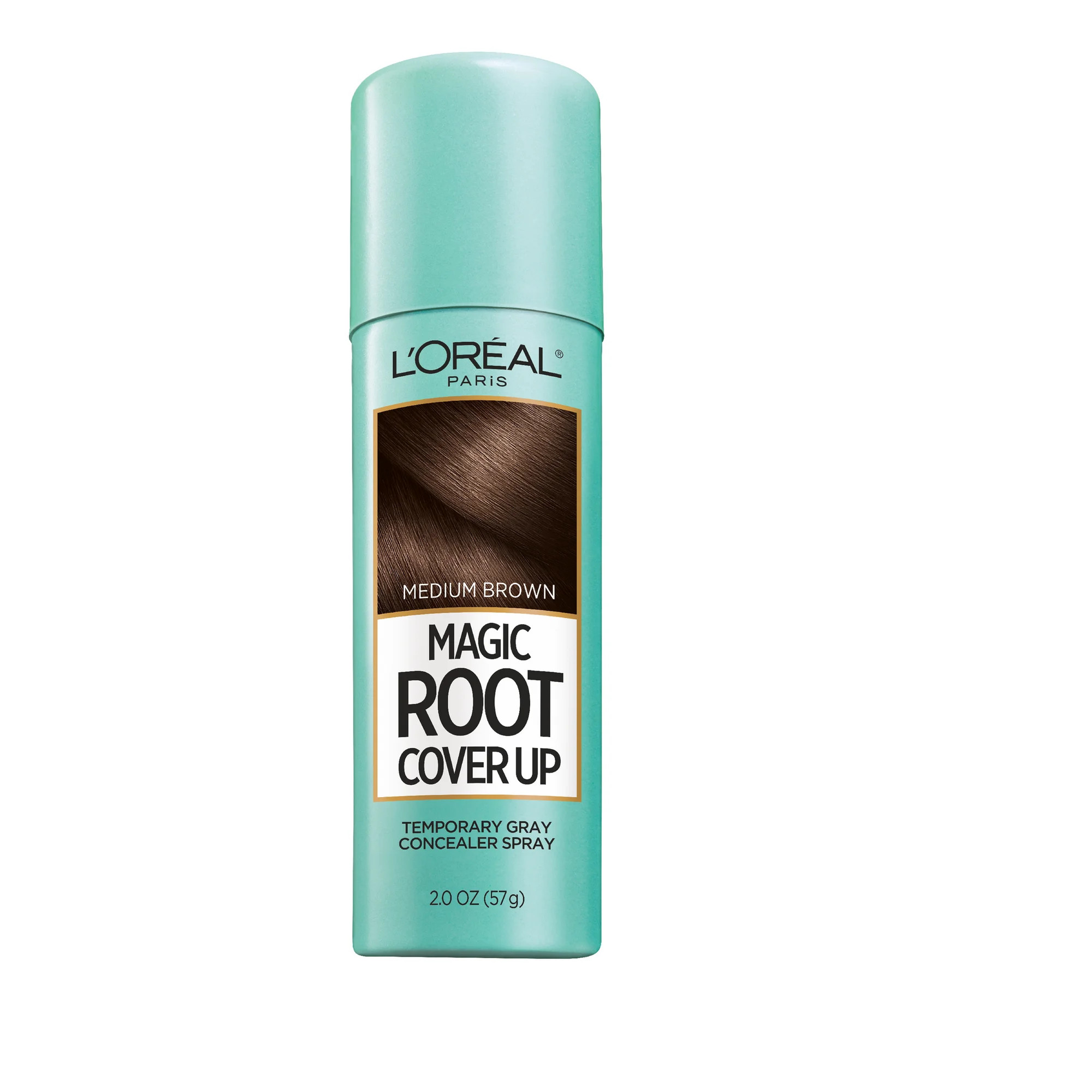 L'Oreal Paris Magic Root Cover Up Concealer Spray, 08 Medium Brown, 2 oz | Walmart (US)