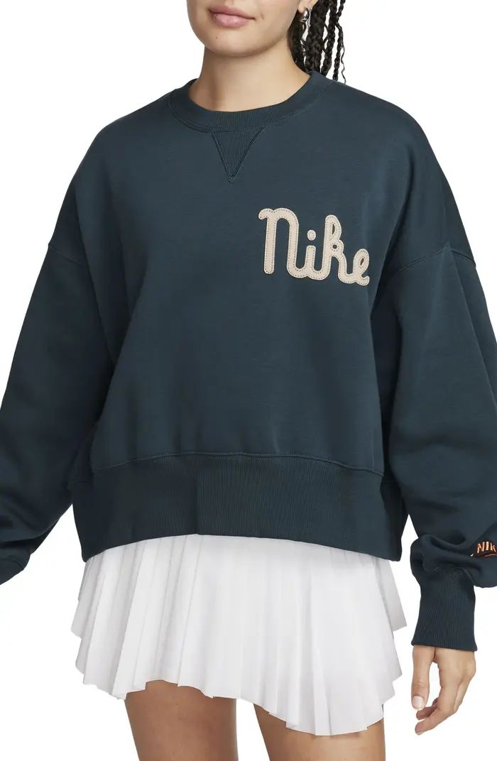 Sportswear Oversize Fleece Sweatshirt | Nordstrom